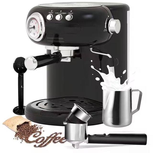 Wholesale Italy Intelligent Programmable Coffee Maker High Pressure Instant Heating Multi-functional Espresso Coffee Machine