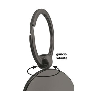 Llavero Redondo Plano D=37mm, Llaveros Pulidos - Product Image 2