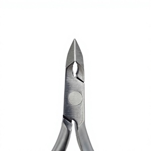 Cortauñas Profesional de Acero Inoxidable KS-01, Cortador de Cutículas con Hoja Curva, Apertura de Mandíbula Ancha, Punta Afilada, para Uso en Dedos de Adultos - Product Image 3