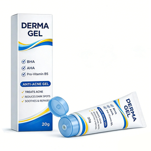 Vente en gros <span class=keywords><strong>Derma</strong></span> Gel pour l'acné ciblant la réduction des imperfections BHA AHA B5 minimisant l'acide salicylique collagène tous types de peau bienvenue - Product Image 3