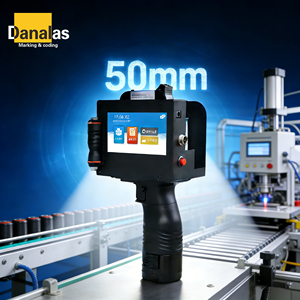 T50 50MM Handheld Automatic New Thermal Inkjet <b>Printer</b> 600dpi for Metal Plastic Carton 50mm TIJ <b>Printer</b> 50mm TIJ <b>Printer</b> - Product Image 1