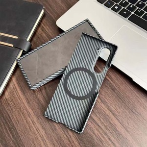 Étui de téléphone pliable magnétique en fibre de carbone rigide pour Samsung Galaxy Z Fold 3 4 5 6, modèle B291 Fashion - Product Image 6