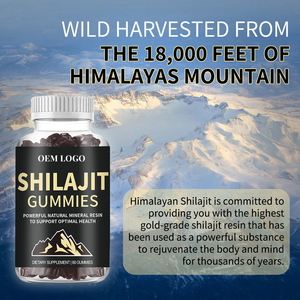 Shilajit Đen Dầu Hạt Giống Nhựa Gummies Không Đường Người Đàn Ông Của Sức Khỏe Dâu Tây Hương Vị Himalaya <span class=keywords><strong>Manuka</strong></span> Mật Ong Gummies Cho Người Lớn - Product Image 5