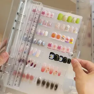 Organisateur de rangement pour nail art, album de présentation et édition DIY, simple, anti-poussière, grande capacité - Product Image 4