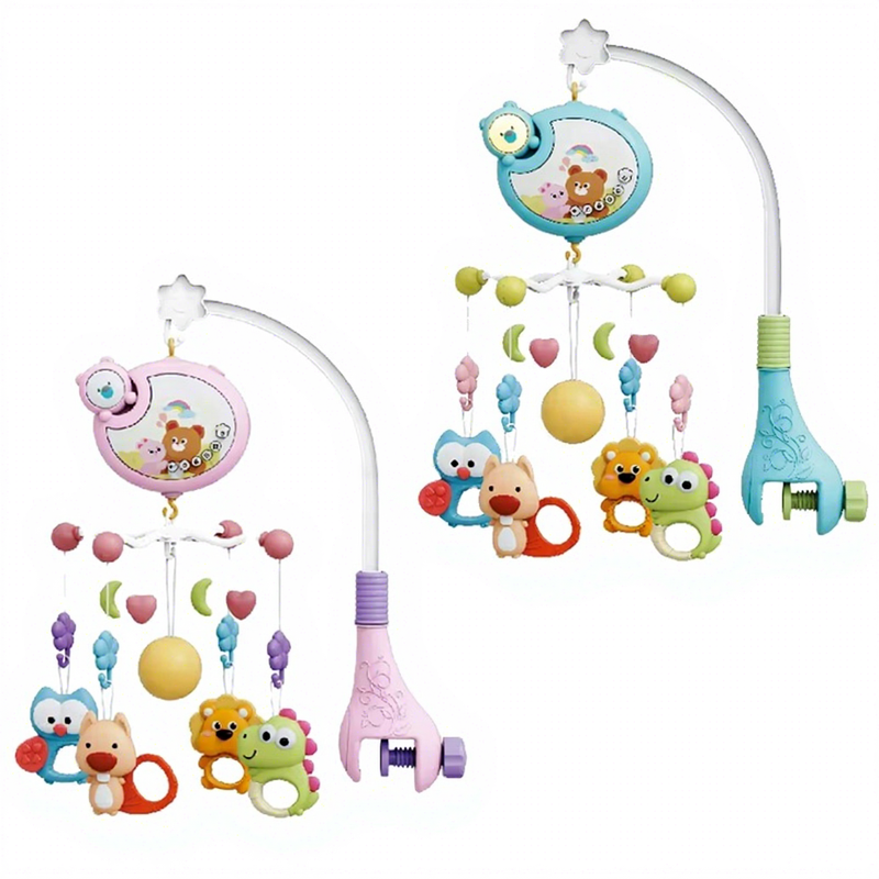 HW Mobile Crib Hanging Rotating Sleeping