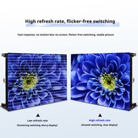 Écran LED couleur pleine gamme HDR 8K 600 CD/lumière pour diffusion en direct HD en intérieur, format 16:9, pas de pixel personnalisable