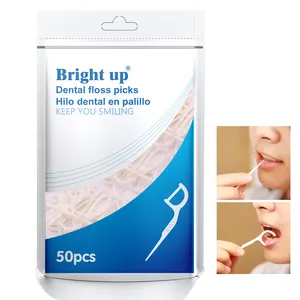 MOQ basso pacchetto di viaggio prodotti per la pulizia dei denti dental picks dentali usa e getta filo interdentale stuzzicadenti produttore