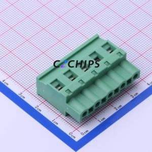 DB2EKB-7.62-5P-GN-S Plug-in Terminal Block P=7.62mm Connector Male Plug 1x5P 7.62mm Green - Product Image 1