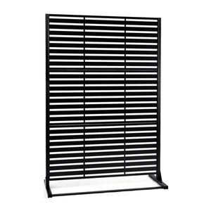 Clôture d'intimité en acier sur mesure 72" x 49" thermolaquée moderne autoportante <span class=keywords><strong>pour</strong></span> séparation extérieure/jardin, ombrage de piscine, porche, patio - Product Image 1