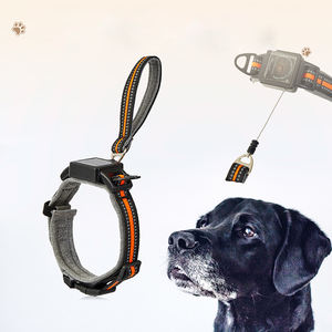 2 pulgadas 5cm Nylon No Pull Pet <span class=keywords><strong>Collar</strong></span> Correa Arnés Lujo 2 1 <span class=keywords><strong>Collar</strong></span> de perro Correa Conjunto Suave Acolchado Transpirable Ajustable Poliéster - Product Image 5