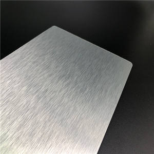 Pannello Composito in Alluminio Alucobond Moderno Spazzolato Argento 1220x2440mm Fogli <span class=keywords><strong>ACP</strong></span>/ACM Ignifughi Ecologici Multiuso - Product Image 3