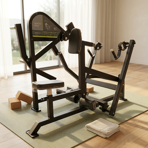 Máquina de Poleas <span class=keywords><strong>Vertical</strong></span> de Alta Resistencia para Entrenamiento de Espalda Superior, Hombros y Deltoides Posterior, Equipo de Fitness para Gimnasios y Clubes - Product Image 2