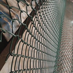 Bán Hot PVC tráng dây lưới Chuỗi liên kết kim cương dây hàng rào lưới để bán - Product Image 4