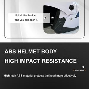 <span class=keywords><strong>Casco</strong></span> Integral Abatible para Motocicleta de Alta Calidad, Venta al Por Mayor del Fabricante, Cómodo, Resistente al Desgaste y con Buena Protección - Product Image 6