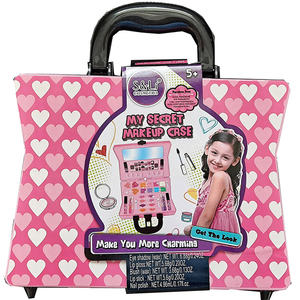 <span class=keywords><strong>Valise</strong></span> de maquillage en plastique pour <span class=keywords><strong>fille</strong></span> Trousse cosmétique secrète pour enfants Essentiels de beauté pour enfants - Product Image 1