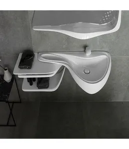 Exclusive contemporary design Artificial Solid Surface table top basin
