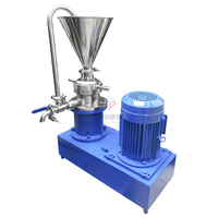 Machine de traitement de la sauce chili et du beurre de sésame en acier inoxydable 304/316L, pompe 220V/380V, capacité de 0,01-0,2T/H pour le traitement