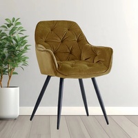 Chaise de salle à manger design minimaliste moderne avec dossier complet Chaise de bureau Ames Home pour restaurant