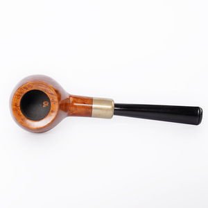 MUXIANG Tobacco Pipe Straight Type Ma10135h1y1h Wood Grain Design - Product Image 4