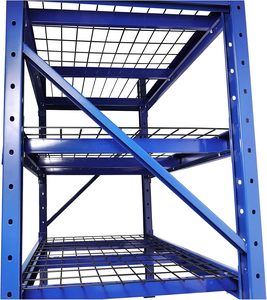 Heavy Duty 5-Layer Steel Corrosion Protection Multi-Tier Shelf Garage Stacking Warehouse <b>Storage</b> <b>Rack</b> - Product Image 3