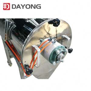 Équipement de criblage de poudre de tamis centrifuge de flux d'air de moteur vibrant vertical d'acier inoxydable de catégorie comestible de haute précision - Product Image 6