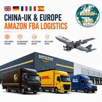 Agent de transport maritime de Chine vers les États-Unis, le Royaume-Uni, DDP Amazon FBA Express, Alibaba Spedizione Italie, livraison rapide porte à porte
