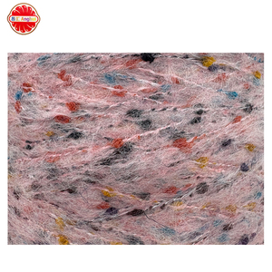 38% acrílico 49% poliéster 8% lana 5% Lin1/2.4NM <span class=keywords><strong>Mohai</strong></span> nudo hilo teñido patrón para suéteres de punto - Product Image 2