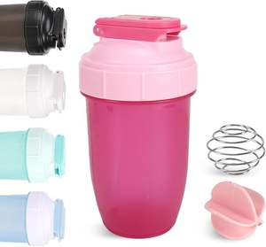 Botella Mezcladora Libre de BPA y Fácil de Limpiar, con Color e Impresión Personalizados, para Antes del Entrenamiento y para Llevar en Viajes - Product Image 5