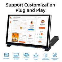 Ahududu Pi için 7/5/4.3 inç MIPI-DSI 800*480 IPS LCD ekran kapasitif dokunmatik ekran modülü