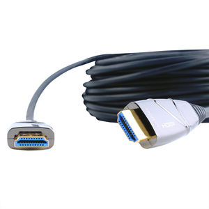 Câble HDMI à fibre optique VCOM 200m HDR 8K 60Hz, câble optique actif HDTV pour <span class=keywords><strong>éditeur</strong></span> <span class=keywords><strong>vidéo</strong></span>, home cinéma, Mac Studio, OLED, PS5 - Product Image 5