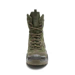 Botas de Senderismo Tácticas con Puntera de Acero, Duraderas e Impermeables, Parte Superior Sintética, Suela de Goma, para Hombre, Trekking al Aire Libre, Uso en Todas las Estaciones - Product Image 2