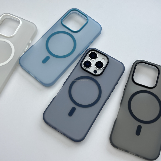 Matte TPU Phone Case for iPhone 16 15 14 Pro Max Plus 16 Pro Wireless Charging Compatible Anti-drop Safe Protection Cover