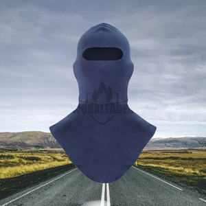Pasamontañas Ignífugo Azul Marino Aprobado por NFPA2112 EN11612, Protección de Nivel B, Máscara Facial Resistente al Fuego y Arco Eléctrico - Product Image 1