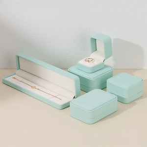 Custom Exquisite PU leather <b>proposal</b> <b>ring</b> <b>box</b>, wedding diamond <b>ring</b>, jewelry gift packaging and storage <b>box</b> - Product Image 3