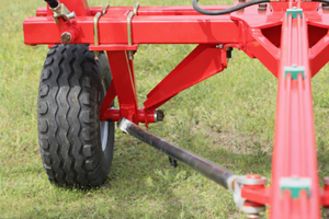 Machine à râteau à foin montée sur tracteur à haute capacité et robuste 9LZ-6.0, râteau à doigts pour la récolte de fourrage à grande échelle dans les fermes - Product Image 3