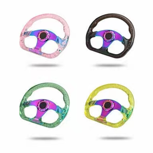 <span class=keywords><strong>Volant</strong></span> de direction universel à cadre en aluminium de 14 pouces à déport profond pour marque privée, approvisionnement en gros - Product Image 2