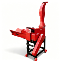 HONGHAO Nouveau Produit Machine à Malaxer l'Herbe 800kg/h, Machine à Hacher la Fourrage