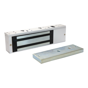 500 kg magnetisch slot met enkele deur, grote zuigkracht, zwaartekracht, explosiebestendig, zilver/zwart toegangscontrole deurslot, groothandel - Product Image 2