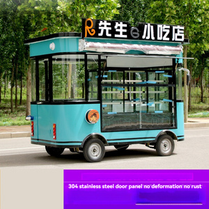 Food Truck Mobile Personalizzato con Cucina Completamente Attrezzata per Carretto di Fast Food - Product Image 4