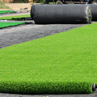 Long paysage naturel gazon artificiel tapis de sport en rouleau tapis de golf en plastique pour les fêtes d'anniversaire