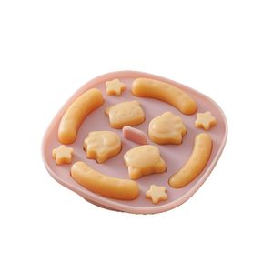 แม่พิมพ์ซิลิโคนสำหรับอาหารเสริมเด็ก เป็นมิตรกับสิ่งแวดล้อม สามารถทำ<span class=keywords><strong>เค้ก</strong></span><span class=keywords><strong>นึ่ง</strong></span> <span class=keywords><strong>เค้ก</strong></span>ข้าว อุปกรณ์ทำอาหาร เกรดอาหาร ทนความร้อนสูง อบได้ - Product Image 3