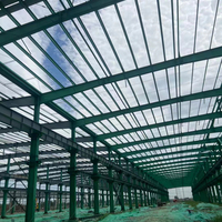 Construcción Rápida de Estructuras Metálicas Prefabricadas, Edificio Metálico de Acero Resistente, Almacén de Estructura de Acero Prefabricado
