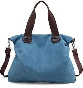 Borsa a tracolla Vintage grande in tela da <span class=keywords><strong>donna</strong></span> Hobo borsa giornaliera borsa grande Shopper con manico superiore - Product Image 6