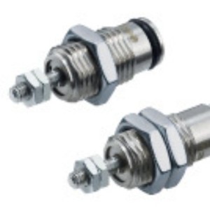 Cilindro Neumático Cuadrado SMC MB1 de Doble Acción, Mini Cilindro Neumático de Acero Inoxidable, Estándar ISO MGP-XC4, Uso en Automatización - Product Image 2