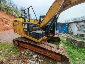 รถขุดตีนตะขาบ320E ตีนตะขาบเครื่องจักรวิศวกรรมมือสองพร้อมปั๊มมอเตอร์หลักและส่วนประกอบพีแอลซี - Product Image 6