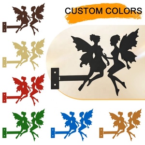 Articles de jardin en gros : décorations de jardin, Caterpillar Girl, Wolf, Modern Edge Dance, Dwarf Penguin, articles en fer forgé, Eagle Seal - Product Image 6