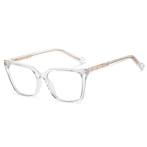 Lunettes <span class=keywords><strong>de</strong></span> <span class=keywords><strong>vue</strong></span> pour <span class=keywords><strong>homme</strong></span> MS 82268 TR90, monture intégrale, design classique, verres transparents avec fonction anti-lumière bleue, logo personnalisé - Product Image 3