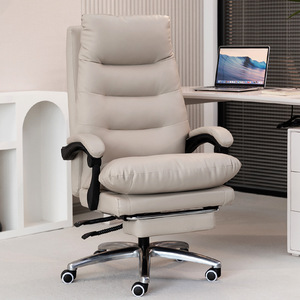 Ergonomic Office Chair Height <b>Adjustable</b> Swivel Executive Design With Rotating Seat For Home And Office Use - Product Image 3