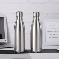 Agitateur de protéines de haute qualité Bouteille d'eau de sport en acier inoxydable avec compartiment amovible Stockage à sec