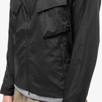 Veste de course à glissière en nylon de style de rue pour hommes Veste coupe-vent de randonnée en plein air coupe-vent mince et imperméable